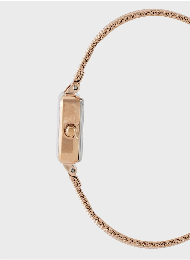 دانيال ولينغتون Quadro Mesh Strap Analog Watch