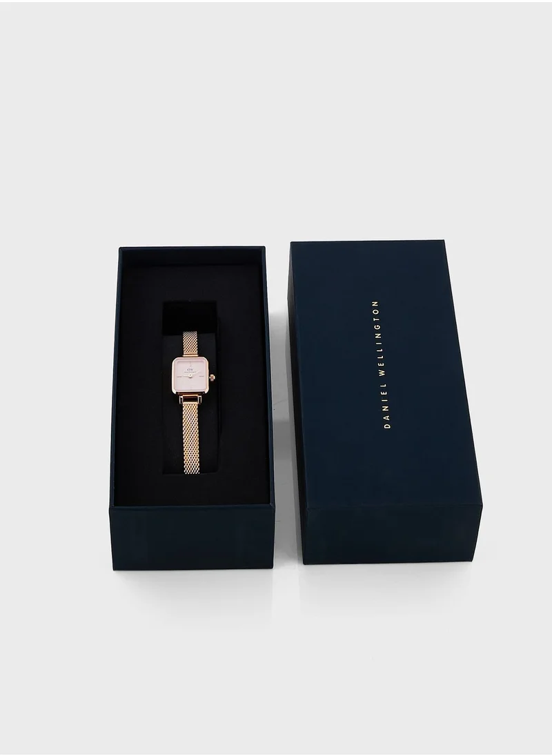 دانيال ولينغتون Quadro Mesh Strap Analog Watch