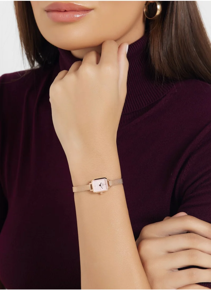 دانيال ولينغتون Quadro Mesh Strap Analog Watch