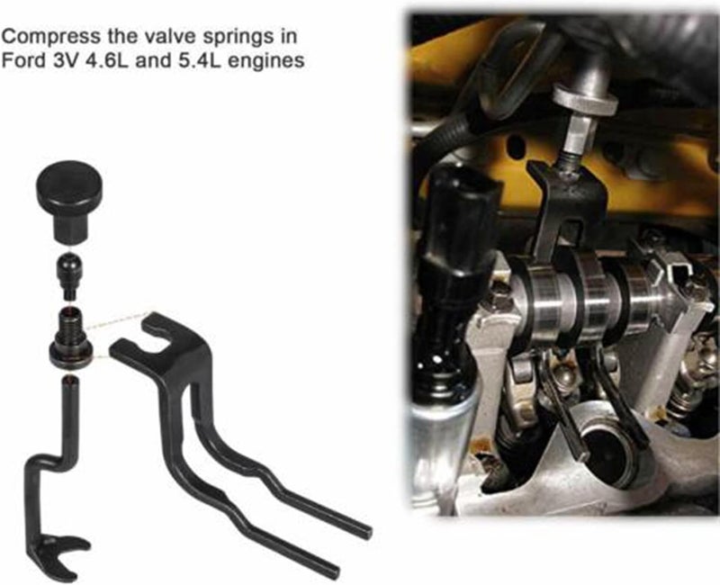 VISVIC Valve Spring Compressor Tool for Ford Engines - Image 3