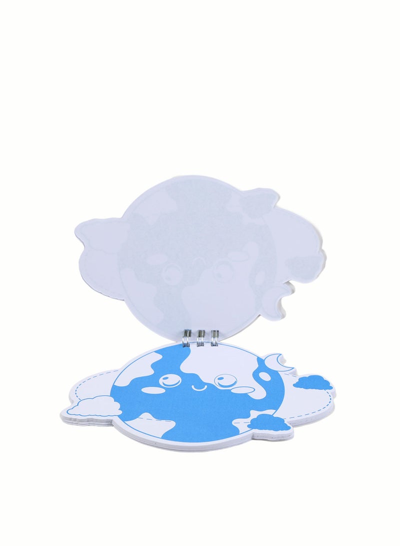 Midi Cute Planet-Shaped Notebook - Image 4