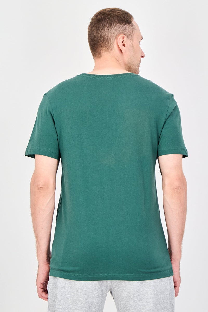 Fanatics Men Sportswear Fit Mars Hill University Lions Short Sleeve Basketball T-Shirt, Green - Image 3