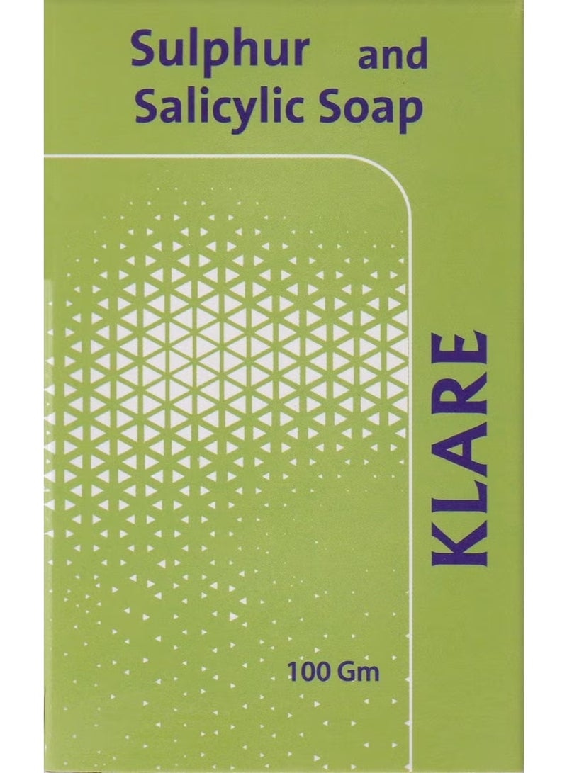KLARE Sulphur and Salicylic Soap 100g - Image 2