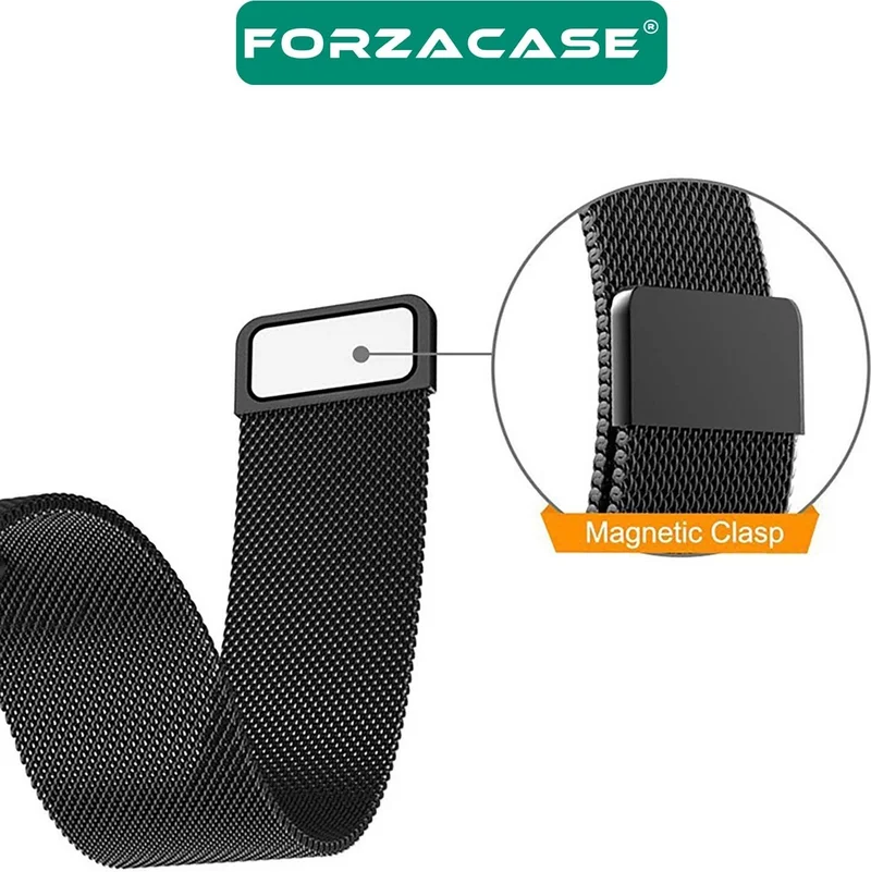 Forzacase Metal Magnetic Strap Compatible with Xiaomi Redmi Watch 5 Active - FC096