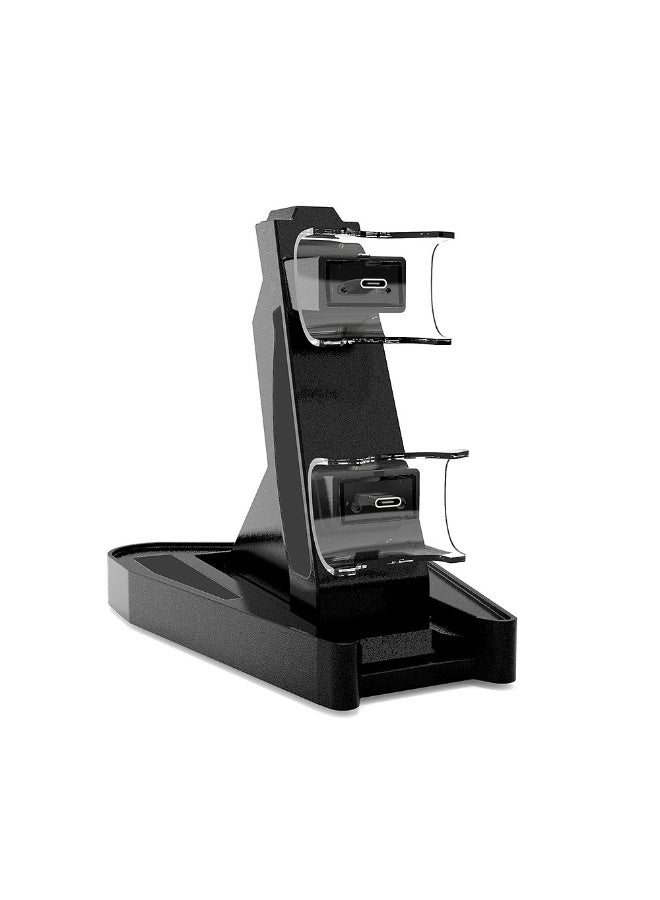 TNGames PS5 Controller Dual Charging Station | Compatible with Protective Case | LED Indicator | Type-C Fast Charging Stand for DualSense - Image 2