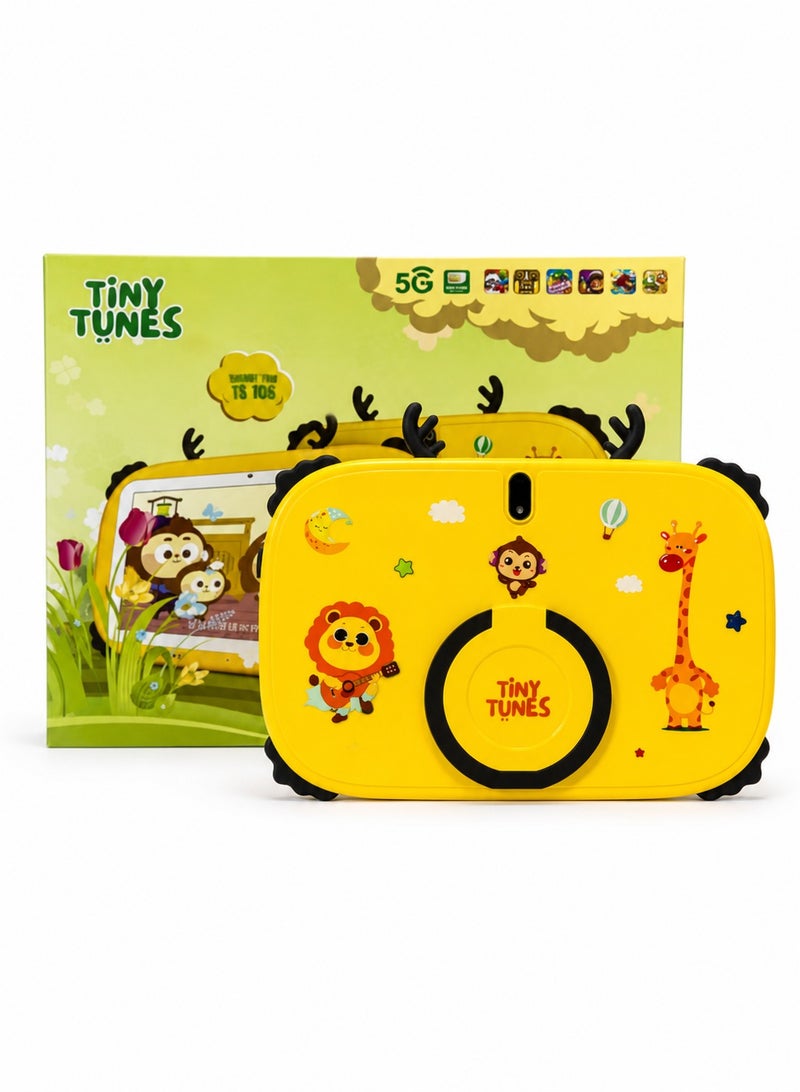 Tiny Tunes TS106 Smart Kids Tablet 10-inch Display 5G Cloth Pouches and Case - Image 1