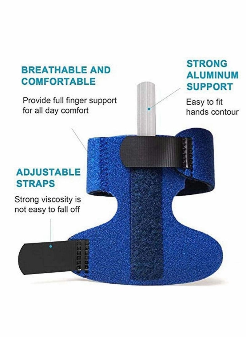 Generic Trigger Finger Splint for Alleviating Finger Locking, Stiffness- Tendon Release and Pain Relief from Stenosing Tenosynovitis- Bonus Fastening Tape (Left)  - Image 2
