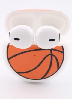 AMBERJACK Wireless Bluetooth 5.1 Basketball Design Earphones Headset In Ear Stereo Earbuds Creative Gift  - Image 1