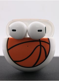 AMBERJACK Wireless Bluetooth 5.1 Basketball Design Earphones Headset In Ear Stereo Earbuds Creative Gift  - Image 2