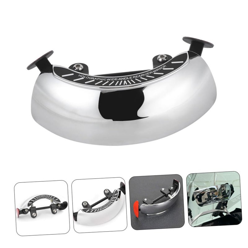 Motorcycle Windshield Replacement with Wide Angle Rearview Mirror Durable Windscreen for Enhanced Visibility Easy Installation Motorcycle Accessory - Image 5