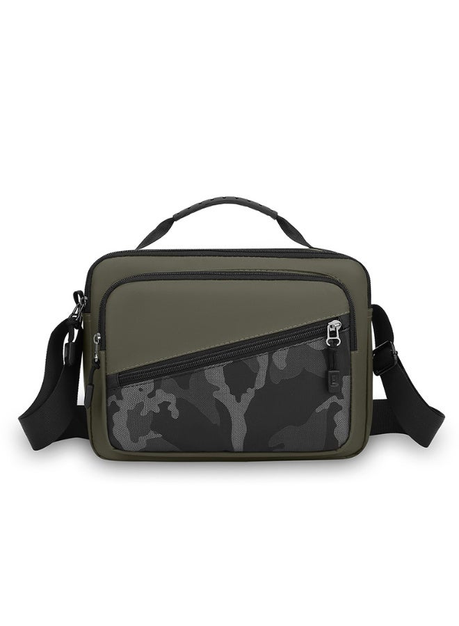 KUYING Men's Business Commuting Single Shoulder Crossbody Bag 