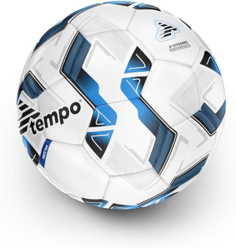 Tempo IGNITE Team White and Blue Size 3