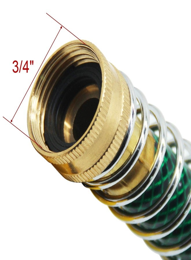 Lifynste Garden Hose Extension Adapter, Hose Kink Protector with Coil Spring, 2 Pack - Image 2
