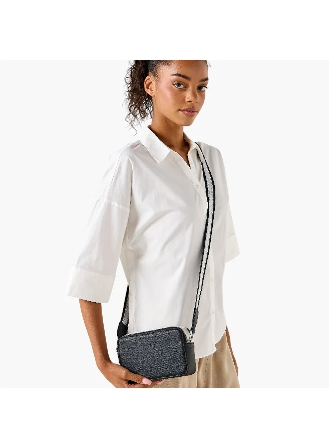 ساشا Sasha-Kodes-Crossbody bag W/Multi colour-Black-Q2-AW25