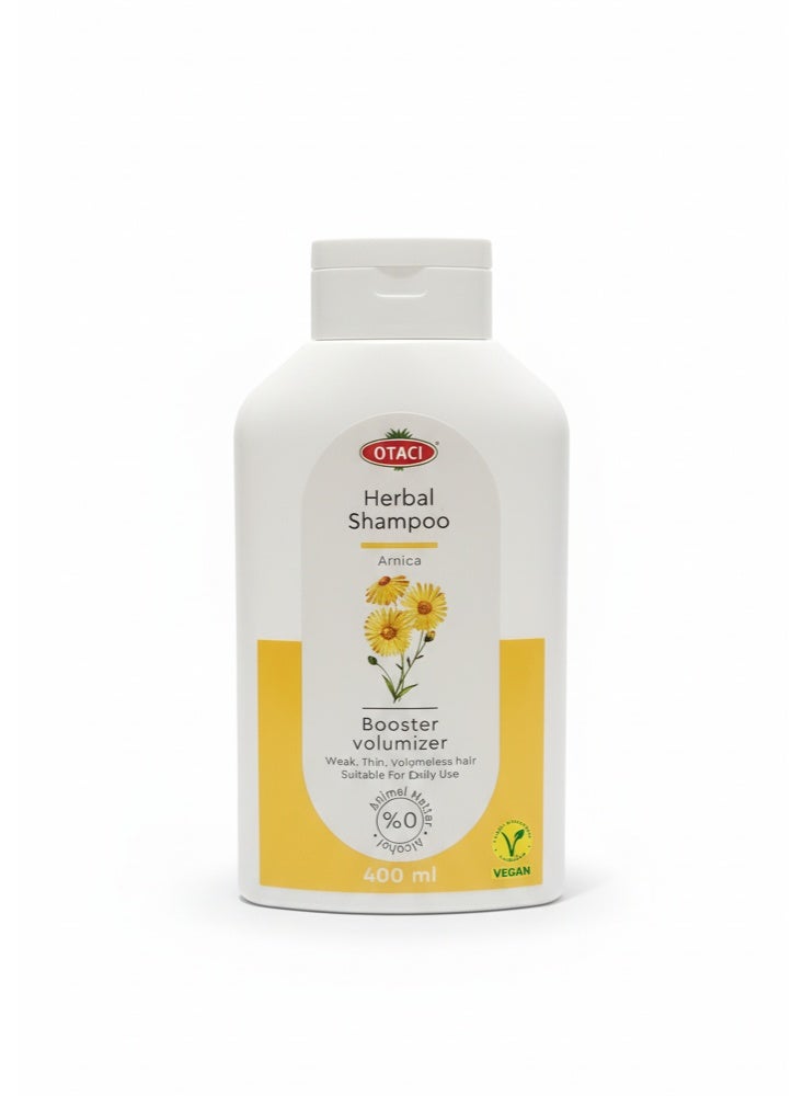 أوتاسي شامبو عشبي معزز لكثافة الشعر بخلاصة زهرة ارنيكا 400مل