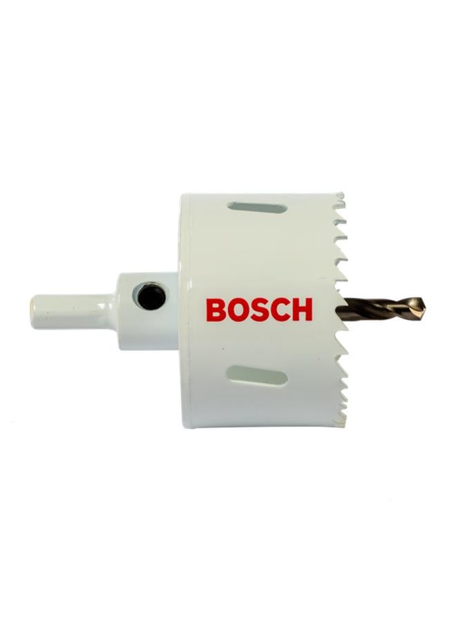 BOSCH HSS Bi Metal Hole Saw White and Silver 64mm - Image 1