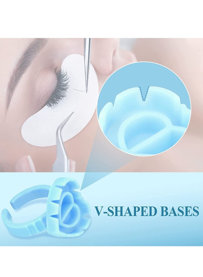Excefore Lashes Glue, Cup Plastic Makeup Holder, Suitable for applying lipstick - Image 4