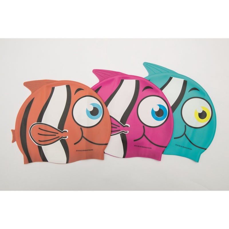 Bestway - Silicone Swimming Cap Lil Buddy 3 Colors - 26025 - Image 2