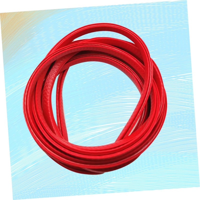 1pc Car Door Scratch Protector Sealing Guard Strip -Shock Edge Trim for Vehicles Design Easy Installation Red Color for Bumps and Scratches - Image 3