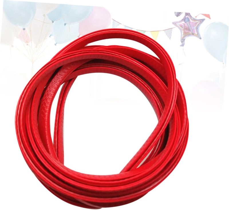1pc Car Door Scratch Protector Sealing Guard Strip -Shock Edge Trim for Vehicles Design Easy Installation Red Color for Bumps and Scratches - Image 5