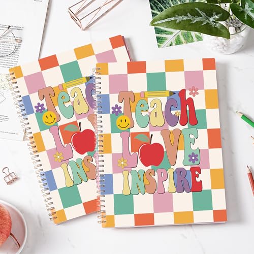 Lortarl Teacher Planner - Undated Teacher Planner, 8.5" x 11", Lesson Plan Book With Stickers, Class Schedule, Weekly Calendar, Great for School - Image 2