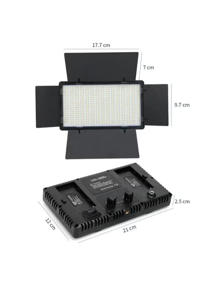 JAJEEK Rechargeable Pro LED 600 Photography Light – Adjustable 3200-6000K for Photo Shoots, YouTube Vlogs, TikTok, Insta Reels, Wedding Photography, and Studio Use with Stand and Camera Mount - Image 2