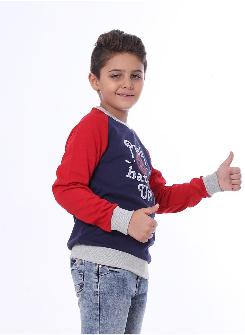 تي شيرت بأكمام راجلان للأطفال مع طباعة_كحلي - pzsku/ZB4366C1F3F72B0FF284AZ/45/_/1729179258/0fd08485-9f18-4454-8a69-22f7d7ababe9