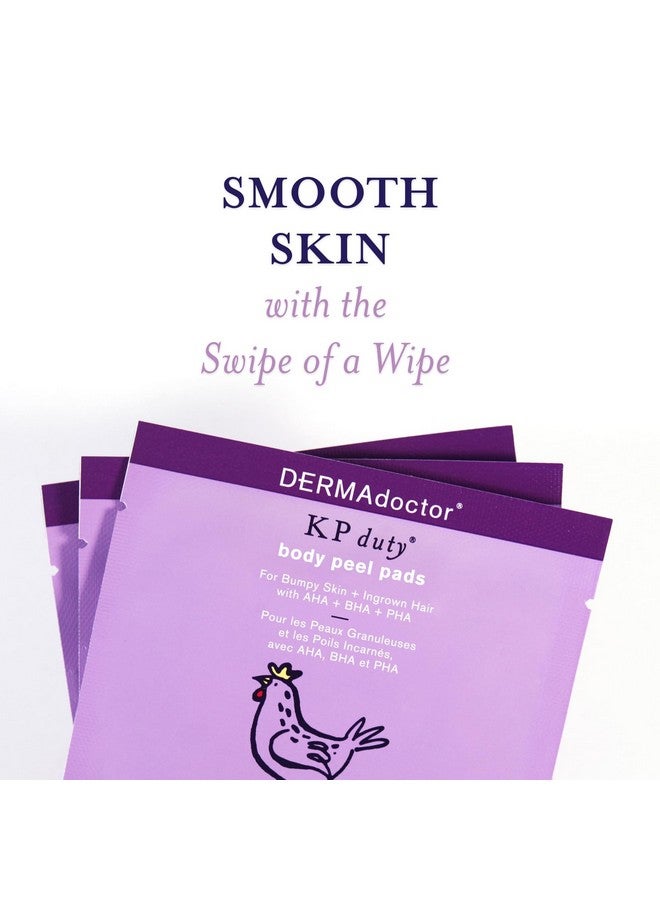 DERMAdoctor KP Bump Eraser Body Scrub with 10% AHA, Keratosis Pilaris Exfoliater with Glycolic and Lactic acids | Dermatologist Formulated - 10 Pack - Image 5