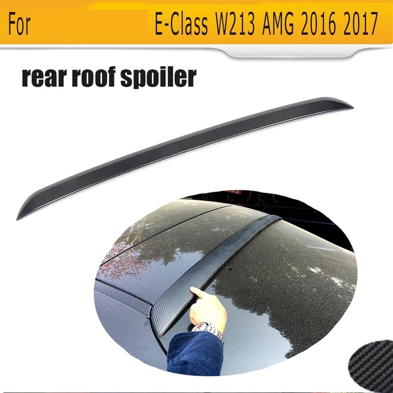 DEMULAX Carbon Fiber Rear Window Spoiler for Mercedes-Benz - Image 4