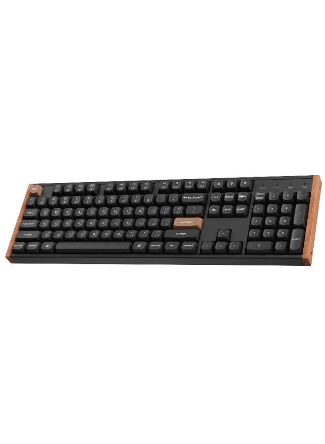 Keychron K10 HE Wireless Mechanical Keyboard | 100% Full-Size Layout | Magnetic Hall-Effect Gateron Double-Rail Switches | Hot-Swappable | 2.4 GHz, Bluetooth 5.2 & USB-C | Mac & Windows Compatible - Image 4