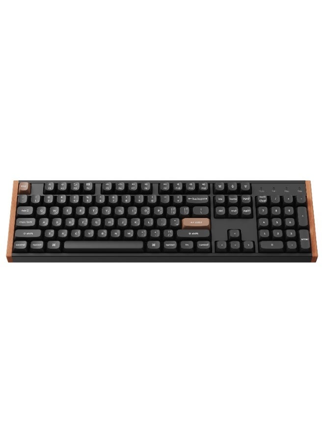 Keychron K10 HE Wireless Mechanical Keyboard | 100% Full-Size Layout | Magnetic Hall-Effect Gateron Double-Rail Switches | Hot-Swappable | 2.4 GHz, Bluetooth 5.2 & USB-C | Mac & Windows Compatible - Image 3
