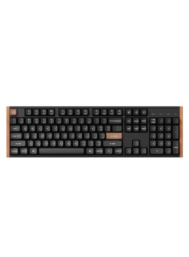 Keychron K10 HE Wireless Mechanical Keyboard | 100% Full-Size Layout | Magnetic Hall-Effect Gateron Double-Rail Switches | Hot-Swappable | 2.4 GHz, Bluetooth 5.2 & USB-C | Mac & Windows Compatible - Image 1