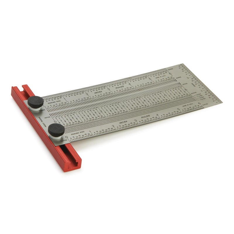 INCRA T-RULE06 6-Inch Precision Marking T-Rule - Image 1