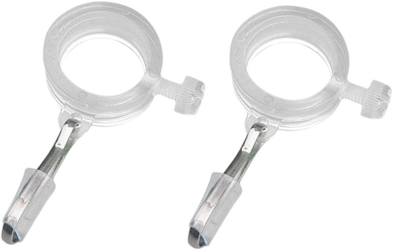 klarako 4pcs Flag Pole Flag Mounting Rings Grommet Clip Fits 1" - Image 3