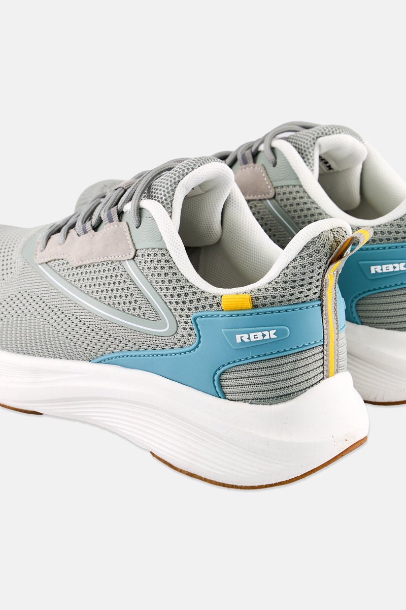 RBX Women Brand Logo Lace Up Training Shoes, Grey  - Image 2