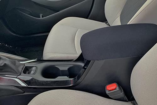 Auto Console Covers Fits The Toyota Corolla 20132025 Center Console Armrest Cover Waterproof Neoprene Fabric Black
