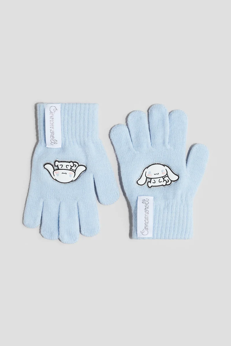 H&M Appliquéd gloves