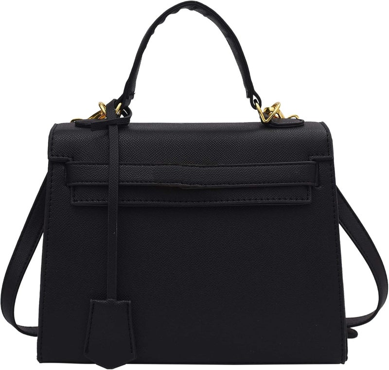 Large capacity lychee pattern crossbody shoulder handbag - Image 2