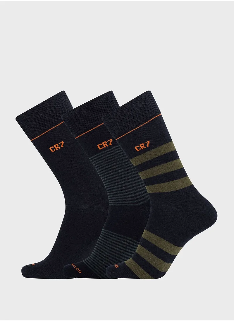 CR7 3 Pack Socks