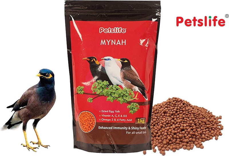 Petslife Bird Food for Mynah, 1 kg - Image 3