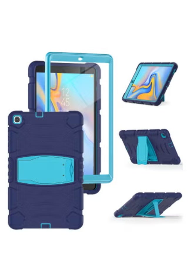 جولف لينك غطاء حماية خلفي من جلف لينك لجهاز سامسونج تاب A T510/T515 مقاس 10.1 بوصة، باللونين الأزرق الداكن والأزرق. - Image 1