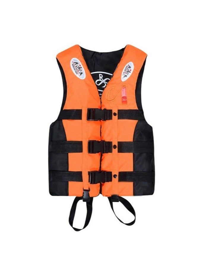 ريبنيو سترة سباحة احدث موديل سترات السلامة مقاس XL (برتقالي) - Image 1