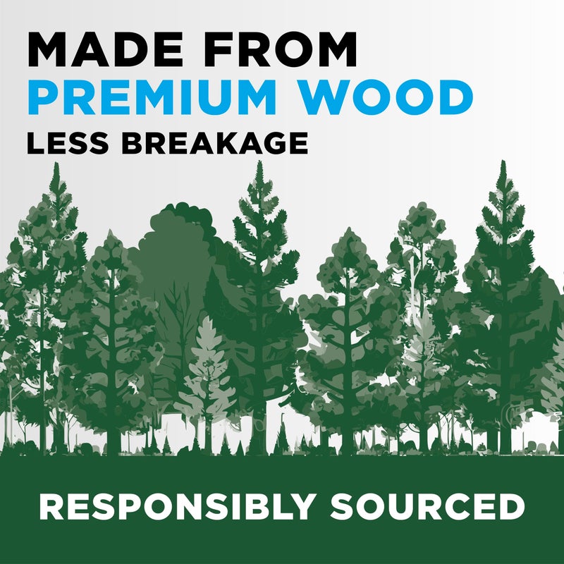 TiconderogaÂ® Beginners' Elementary Pencils, With Eraser, #2 Lead, Yellow Barrel, Pack Of 12 - Image 5