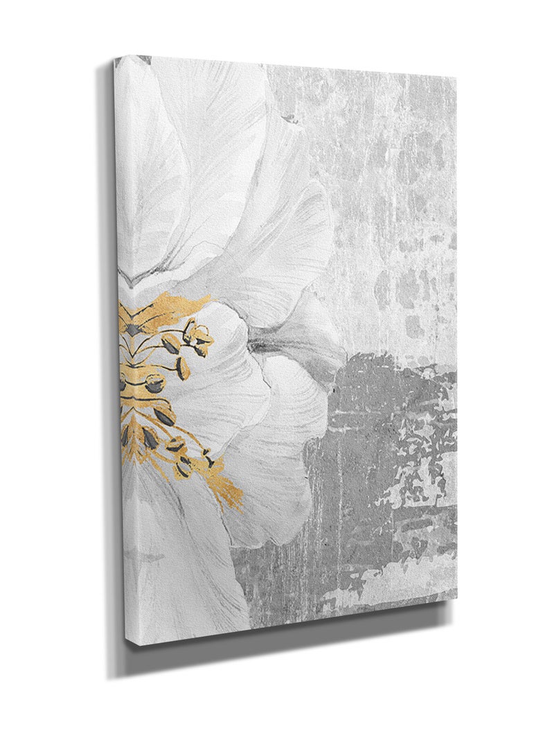 مودكلاس لوحة جدارية كانفس بتصميم وردة - Image 2