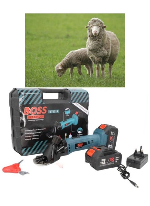 Effortless Grooming Cordless Electric Sheep Clippers for Fur and Wool in Sheep Goats and Cattle