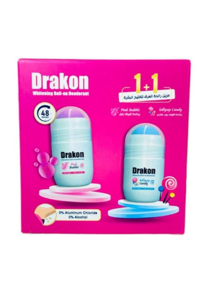 Deodorant 1+1 Different Pieces To Lighten The Skin