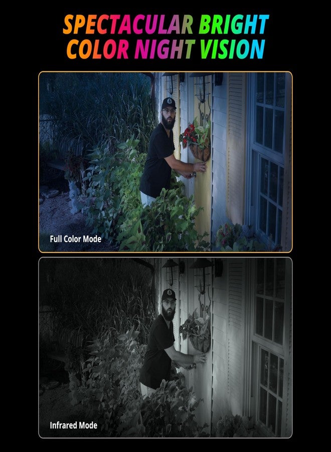 Defender GO 2K AI Powered Plug-in Indoor/Outdoor Home Business, Pet, Baby Camera, AI Detection, Dual Band Connection, Spotlight/Siren, Color Night Vision, 2-Way Talk, Works w/ClearVu App, 2 Pack - Image 5