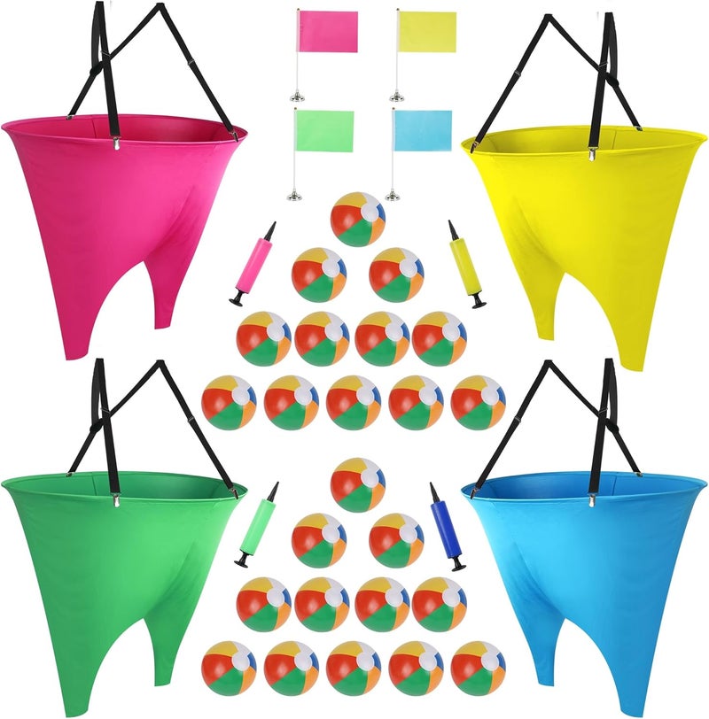 YOFIT 24Pcs Granny Pants Yard Game Set - Outdoor Fun for Adults and Kids - Image 1