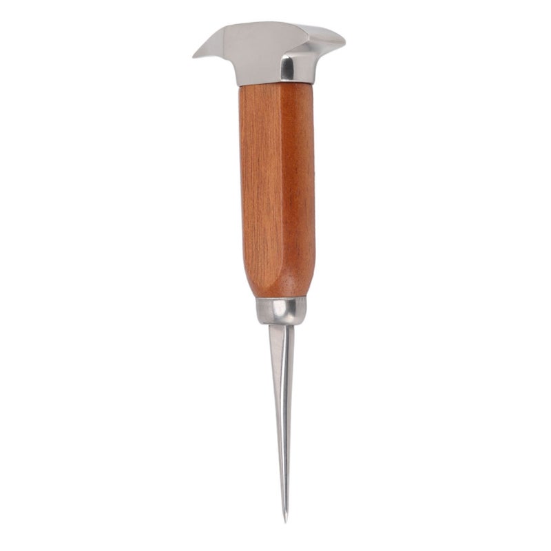 304 Stainless Steel Ice Chisel Wooden Handle Ice Chipper Hand Ice Removal Pick for Home Use - Image 5