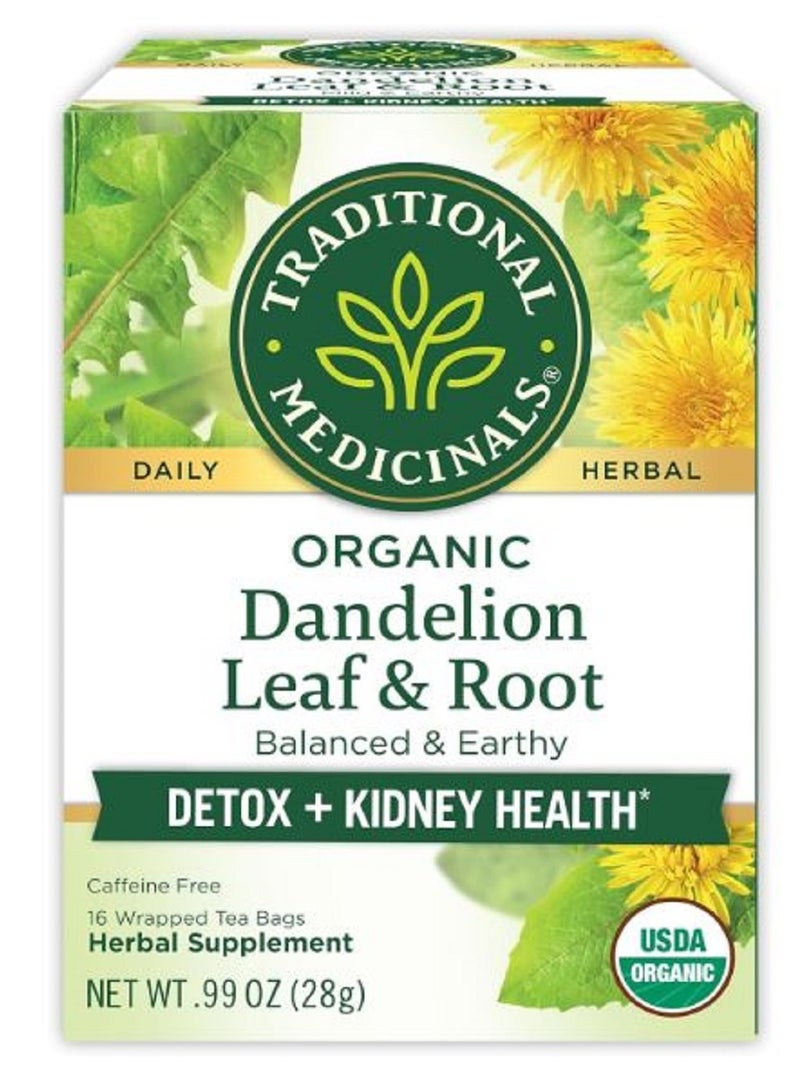 تراديشينال تراديشنال ميديسينالز أكياس شاي أوراق وجذور الهندباء - Image 1